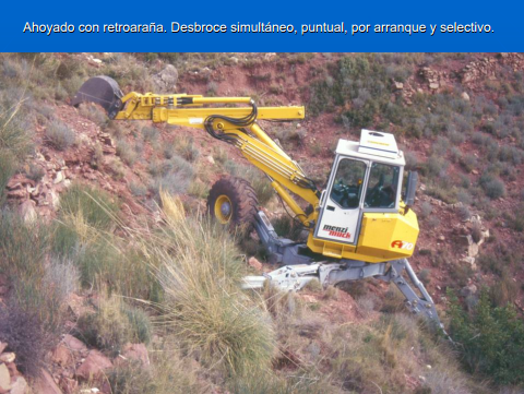 Ahoyado con retroaraña