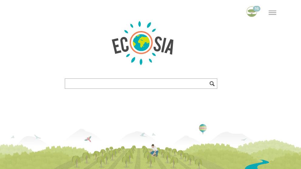 ecosia planta árboles por ti